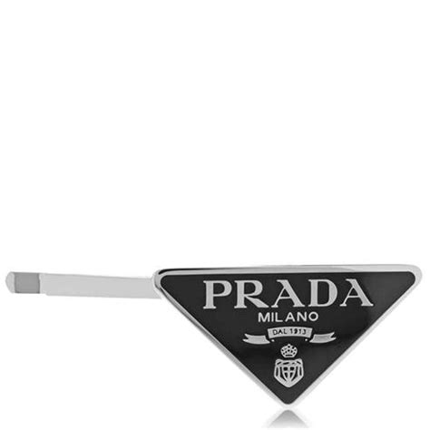 prada red headband|flannel prada hair clips.